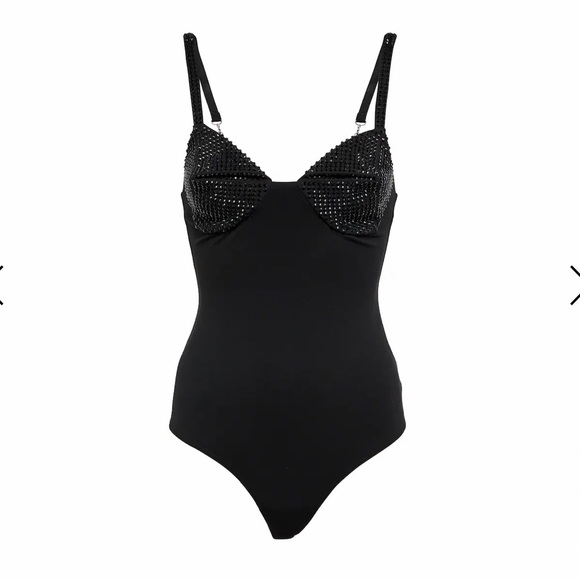 Area Crystal Embellished Bodysuit - Picture 9 of 10